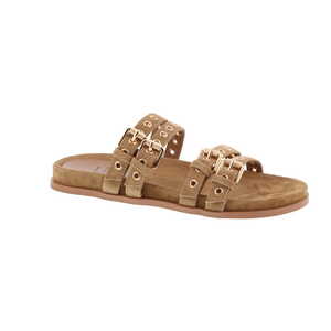 Lili By Paris Londres muiltje camel