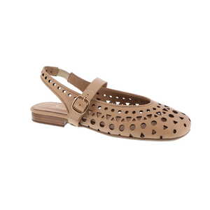 3'Belles slingback camel