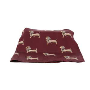 Borsa Milano sjaal bordeaux
