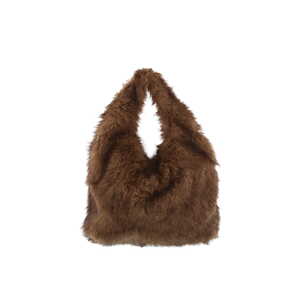 Borsa Milano schoudertas bruin