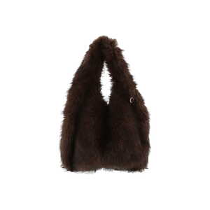 Borsa Milano schoudertas bruin