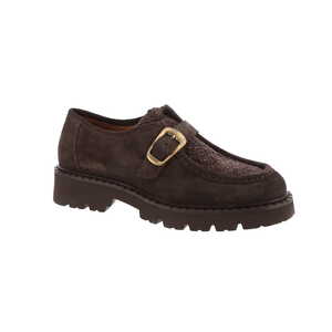 3'Belles mocassin grijs
