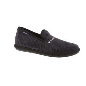 River Woods pantoffel zwart