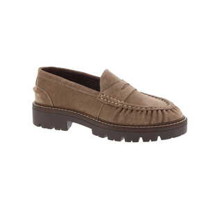 3'Belles mocassin taupe